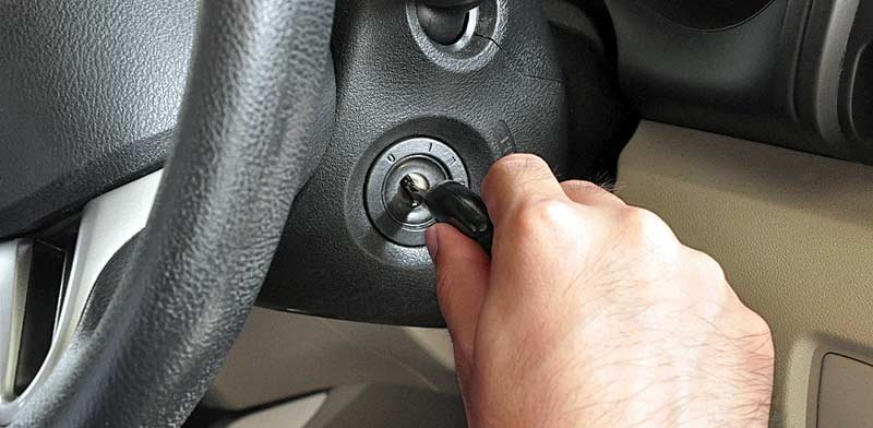 רכב עם מפתחות